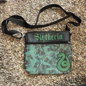 Loungefly Slytherin Green Crossbody Bag